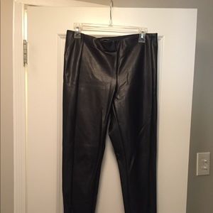 Vegan leather Devon fit pant
